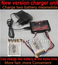 HuaJun Toys W609-7 W609-8 Parts-19-04 Upgrade charger and Balance charger-Can charge two battery at the same time(Not include the 2X battery),HuaJun Toys W609-7 W609-8 RC Hexadcopter Drone Spare Parts,HJ Toys W609-7 W609-8 Accessoriess Replacement