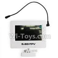 HuaJun Toys W609-7 W609-8 Parts-26 5.8G Image Transmission Display,HuaJun Toys W609-7 W609-8 RC Hexadcopter Drone Spare Parts,HJ Toys W609-7 W609-8 Accessoriess Replacement