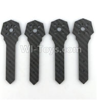 JJPRO P175 Spare Parts-08-02 Machine arm(4pcs)-Pure carbon fiber 175MM,JJRC JJPRO P175 RC Quadcopter Drone Spare Parts Replacement Accessories