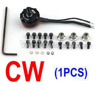 JJPRO P175 Spare Parts-11 clockwise rotating Brushless Motor,RS2205 2600kv motor(CW-1pcs),JJRC JJPRO P175 RC Quadcopter Drone Spare Parts Replacement Accessories