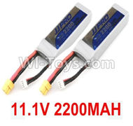 JJPRO P200 Spare Parts-15-06 11.1V 2200MAH Battery(2pcs),JJRC JJPRO P200 RC Quadcopter Drone Spare Parts Replacement Accessories