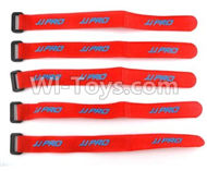 JJPRO P200 Spare Parts-15-10 Battery straps, anti-buckle(5pcs)-Color Random to sent it out,JJRC JJPRO P200 RC Quadcopter Drone Spare Parts Replacement Accessories