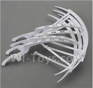 JJRC H16C Parts-23 Outer protect frame(4pcs)-White For JJRC H16 H16 RC Quadcopter,Drone Spare parts