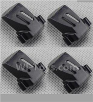 JJRC H16C Parts-25 Motor cover(4pcs)-Black For JJRC H16 H16 RC Quadcopter,Drone Spare parts