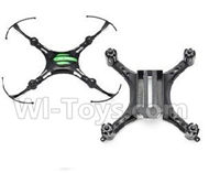 JJRC H8 Mini parts-01 Upper and Bottom shell cover-Black For JJRC H8 MINI Drone,H8 Quadcopter