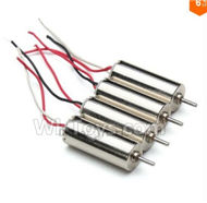 JJRC H8 Mini parts-05 Rotating Motor with red and blue wire(2pcs) & Reversing-rotating Motor with black and white wire(2pcs) For JJRC H8 MINI Drone,H8 Quadcopter
