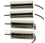 JJRC 1000 Parts-08 rotating Motor with red and blue wire(2pcs) & Reversing-rotating Motor with black and white wire(2pcs) For JJRC 1000 RC Quadcopter,RC Drone,JJ-1000 Sapre Parts