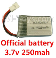 JJRC 1000 Parts-11 Official 3.7v 250mah battery(1pcs) For JJRC 1000 RC Quadcopter,RC Drone,JJ-1000 Sapre Parts