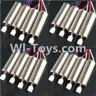 BoMing M39G Spare Parts-08-02 Reversing-rotating Motor with Red and White wire(8pcs) & Rotating Motor with red and Bluewire(8pcs),Bo Ming BoMing M39G RC Quadcopter Drone Spare Parts Replacement Accessories M39