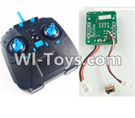 JJRC A1 Spare Parts-14 Transmitter & Circuit board,Receiver board(With Altitude Hold),JJRC A1 RC Quadcopter Drone Spare Parts Replacement Accessories