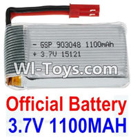 JJRC H11 H11C H11D Parts-31 3.7V 1100mAh Battery with JST Plug(1pcs) For JJRC H11 H11C H11D Quadcopter Spare parts,RC drone Parts,2.4G UFO Parts