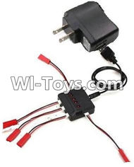 JJRC H11 H11C H11D Parts-37 Upgrade 1-to-5 charger with balance charger & USB-to-Socket Conversion plug For JJRC H11 H11C H11D Quadcopter Spare parts,RC drone Parts,2.4G UFO Parts