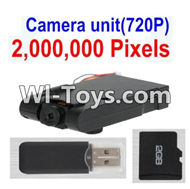 JJRC H11 H11C H11D Parts-53 2,000,000 Pixels HD Camera unit(Include the 2GB Memory Card and Rearder) For JJRC H11 H11C H11D Quadcopter Spare parts,RC drone Parts,2.4G UFO Parts
