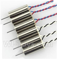 JJRC H21 Parts-08 Rotating Motor with red and blue wire(3pcs) & Reversing-rotating Motor with black and white wire(3pcs) For JJRC H21 H21 Quadcotper parts,H21 Drone Spare parts,2.4V UFO
