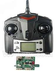 JJRC H21 Parts-13 Transmitter & Circuit board For JJRC H21 H21 Quadcotper parts,H21 Drone Spare parts,2.4V UFO