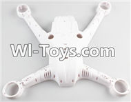 JJRC H26 H26C H26W Parts-06 Bottom shell cover-White For JJRC H26 H26C H26D H26W Quadcopter Spare parts,RC drone Parts,2.4G UFO Parts