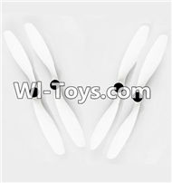 JJRC H26 H26C H26W Parts-07 Main rotor blades,Propellers(4pcs) For JJRC H26 H26C H26D H26W Quadcopter Spare parts,RC drone Parts,2.4G UFO Parts