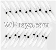 JJRC H26 H26C H26W Parts-08 Main rotor blades,Propellers(20pcs) For JJRC H26 H26C H26D H26W Quadcopter Spare parts,RC drone Parts,2.4G UFO Parts