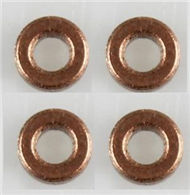 JJRC H26 H26C H26W Parts-21 Copper Sleev,Copper Ring(4pcs) For JJRC H26 H26C H26D H26W Quadcopter Spare parts,RC drone Parts,2.4G UFO Parts