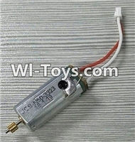JJRC H26 H26C H26W Parts-25 Reversing-rotating Motor with Red and White Wire(1pcs) For JJRC H26 H26C H26D H26W Quadcopter Spare parts,RC drone Parts,2.4G UFO Parts