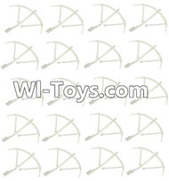 JJRC H26 H26C H26W Parts-34 Outer protect frame(20pcs)-White For JJRC H26 H26C H26D H26W Quadcopter Spare parts,RC drone Parts,2.4G UFO Parts