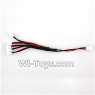 JJRC H29 H29C H29W H29G Parts-22 Upgrade 1-to-5 Plug wire(Small White-to-White Plug) For JJRC H29 H29C H29W Quadcopter Spare parts,RC drone Parts,2.4G UFO Parts