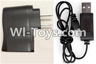 JJRC H29 H29C H29W H29G Parts-23 USB-TO-socket Conversion plug & USB Charger For JJRC H29 H29C H29W Quadcopter Spare parts,RC drone Parts,2.4G UFO Parts