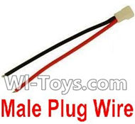 JJRC H29 H29C H29W H29G Parts-26 Male Plug Wire for the Battery(1pcs) For JJRC H29 H29C H29W Quadcopter Spare parts,RC drone Parts,2.4G UFO Parts