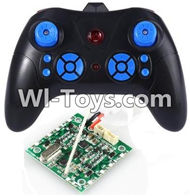 JJRC H29 H29C H29W H29G Parts-30 Transmitter & Circuit board For JJRC H29 H29C H29W Quadcopter Spare parts,RC drone Parts,2.4G UFO Parts