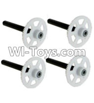 JJRC H29 H29C H29W H29G Parts-44 Main gear with hollow pipe(4pcs) For JJRC H29 H29C H29W Quadcopter Spare parts,RC drone Parts,2.4G UFO Parts
