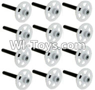 JJRC H29 H29C H29W H29G Parts-45 Main gear with hollow pipe(12pcs) For JJRC H29 H29C H29W Quadcopter Spare parts,RC drone Parts,2.4G UFO Parts