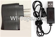 JJRC H30 H30C H30W Parts-23 USB-TO-socket Conversion plug & USB Charger For JJRC H30 H30C H30W Quadcopter Spare parts,H30 H30C H30W RC drone Parts,2.4G UFO Spare Parts