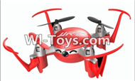 JJRC H30 H30C H30W Parts-34 BNF-Red(Only the Quadcopter,Include the Camera unit,Not include the Battery,The transmitter,The charger) For JJRC H30 H30C H30W Quadcopter Spare parts,H30 H30C H30W RC drone Parts,2.4G UFO Spare Parts