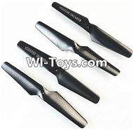 JJRC H31 H31C H31W Spare Parts-03 Propellers,Main rotor blades(4pcs)-Black,JJRC H31 H31C H31W RC Quadcopter Drone Spare Parts Replacement Accessories