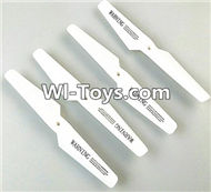 JJRC H31 H31C H31W Spare Parts-04 Propellers,Main rotor blades(4pcs)-White,JJRC H31 H31C H31W RC Quadcopter Drone Spare Parts Replacement Accessories