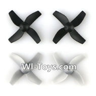 JJRC H36 Spare Parts-06 Propellers,Main rotor blades(4pcs)-Gray,JJRC H36 RC Quadcopter Drone Spare Parts Replacement Accessories