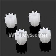 JJRC H37 Spare Parts-12-01 Smll motor gear(4pcs)-8 Teeth,JJRC H37 RC Quadcopter Drone Spare Parts Replacement Accessories,H37 ELFIE Pocket Selfie Drone Parts