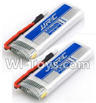 JJRC H37 Spare Parts-17-02 3.7V 500mAh Battery(2pcs),JJRC H37 RC Quadcopter Drone Spare Parts Replacement Accessories,H37 ELFIE Pocket Selfie Drone Parts