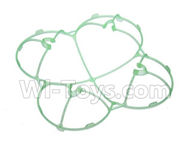 JJRC H6 H6C H6D Parts-34 Outer protect frame-Green For JJRC H6 H6C H6D Drone,RC Quadcopter spare parts