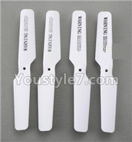 JJRC H8C H8D Parts-03 Main rotor blades(4pcs) For JJRC H8C H8D Quadcopter Parts,Drone parts,Camera spare parts
