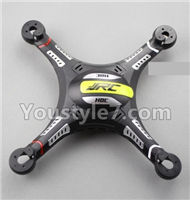 JJRC H8C H8D Parts-26 Upper and bottom shell cover,Canopy-Black For JJRC H8C H8D Quadcopter Parts,Drone parts,Camera spare parts