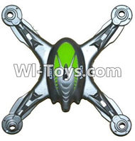 JJRC H9D H9W Parts-03 Upper shell cover-Silver For JJRC H9 H9D H9W Quadcopter Spare parts,RC drone Parts,2.4G UFO Parts