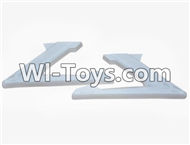 JJRC H9D H9W Parts-15 Landing skid,Landing gear,Undercarriage(2pcs)-White For JJRC H9 H9D H9W Quadcopter Spare parts,RC drone Parts,2.4G UFO Parts