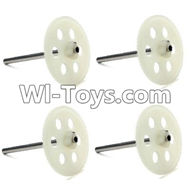 JJRC H9D H9W Parts-19 Main gear with hollow pipe(4pcs) For JJRC H9 H9D H9W Quadcopter Spare parts,RC drone Parts,2.4G UFO Parts