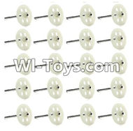 JJRC H9D H9W Parts-20 Main gear with hollow pipe(20pcs) For JJRC H9 H9D H9W Quadcopter Spare parts,RC drone Parts,2.4G UFO Parts