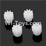JJRC H9D H9W Parts-25 Small motor gear(4pcs) For JJRC H9 H9D H9W Quadcopter Spare parts,RC drone Parts,2.4G UFO Parts