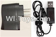 JJRC H9D H9W Parts-38 USB-TO-socket Conversion plug & USB Charger For JJRC H9 H9D H9W Quadcopter Spare parts,RC drone Parts,2.4G UFO Parts
