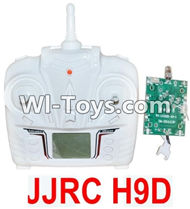 JJRC H9D H9W Parts-45 H9D Transmitter with LCD Screen and Circuit board For JJRC H9 H9D H9W Quadcopter Spare parts,RC drone Parts,2.4G UFO Parts