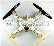 JJRC H9D H9W Parts-55 BNF(Only the Whole H9D Quadcopter,No Battery,No camera unit,No transmitter,No Charger)-Golden For JJRC H9 H9D H9W Quadcopter Spare parts,RC drone Parts,2.4G UFO Parts