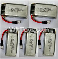 Lead Honor LH-X15 X15C X15WF Spare Parts-27 3.7V 250MAH Battery(5pcs),Lead Honor LH-X15 X15C X15DV X15WF RC Quadcopter Drone Spare Parts Accessories,LH-X15 Replacement parts